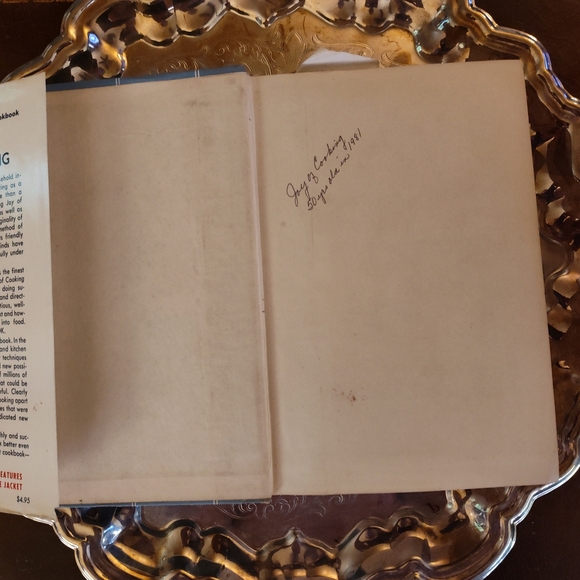 1953 The New Joy of Cooking Cookbook, VINTAGE with "Barely There" Dust Jacket - Picture 2 of 6